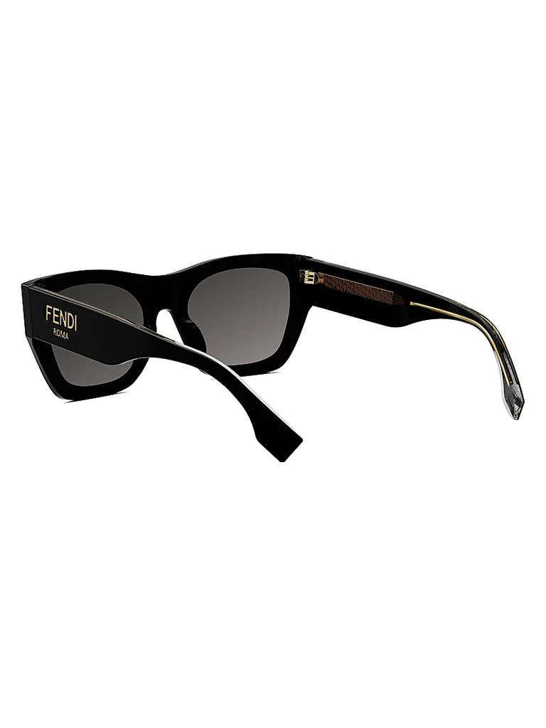 Fendi Fendi Roma 53MM Rectangular Sunglasses - Accessories  display picture 3