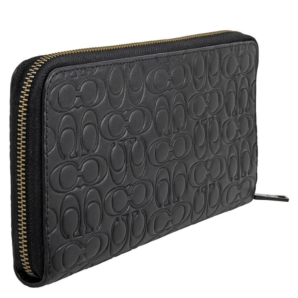 Coach Coach Black Men's Travel Wallet In Signature Leather 3