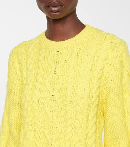 Stella McCartney Cable-knit cotton-blend sweater 4