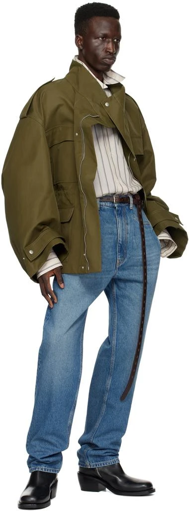 Hed Mayner Blue Faded Jeans 5