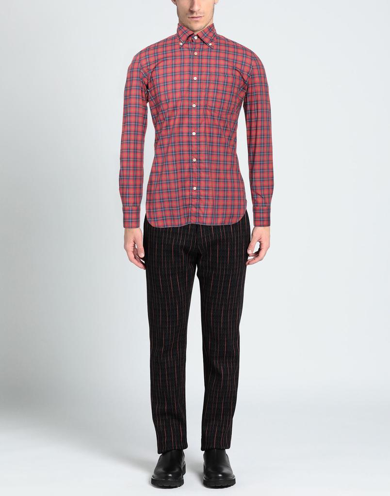 LUIGI BORRELLI NAPOLI Checked shirt