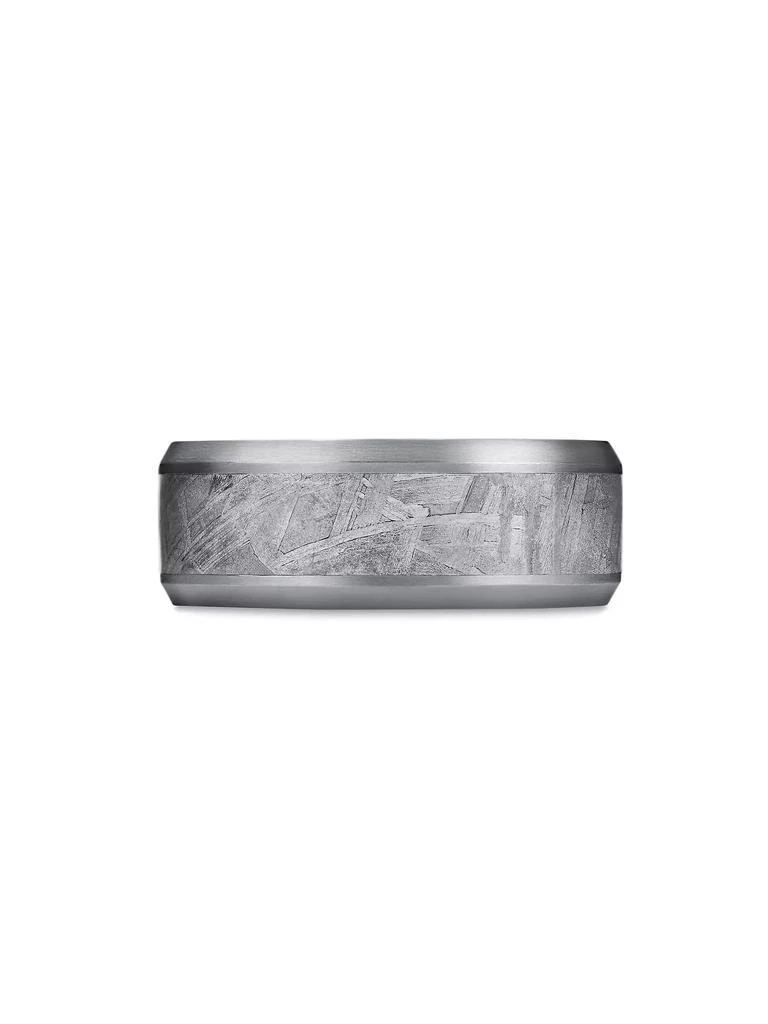 David Yurman Beveled Band Ring in Grey Titanium 3