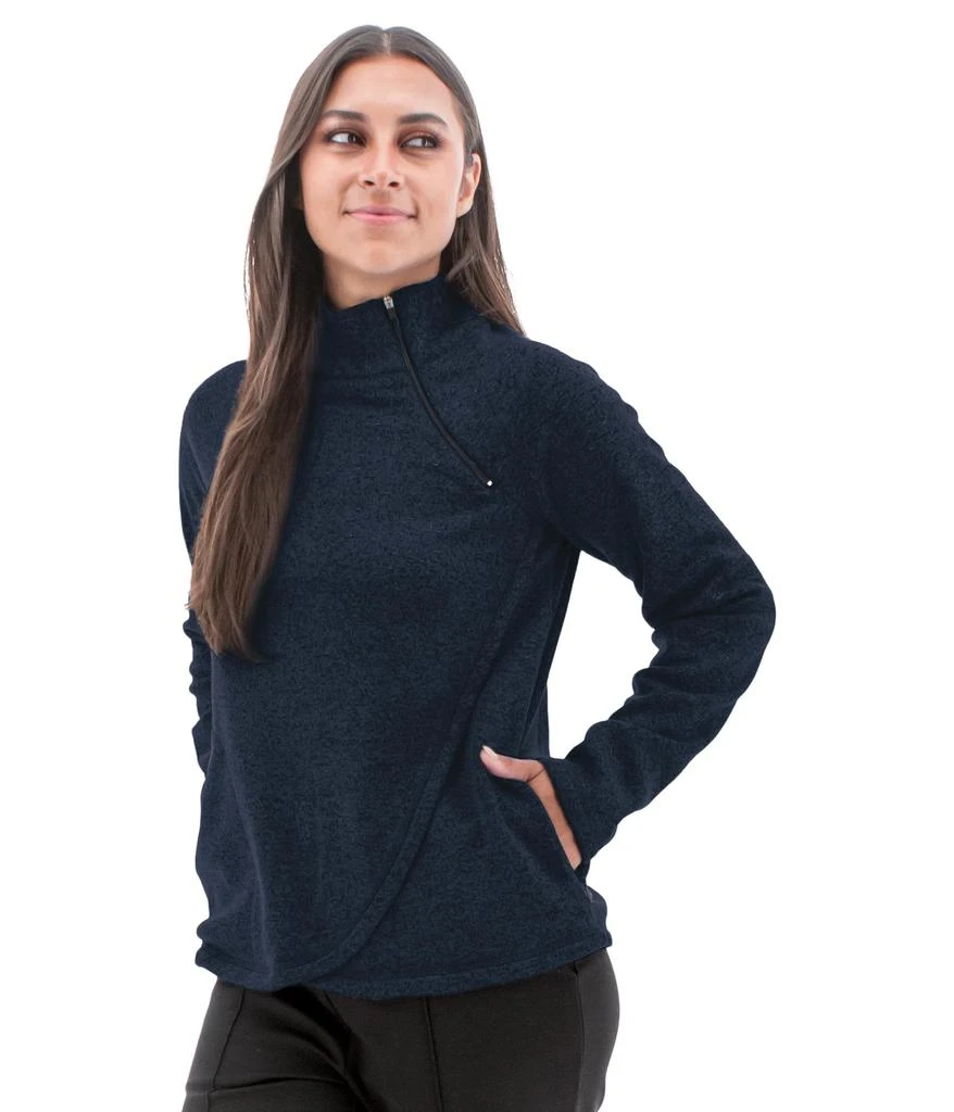 Aventura Clothing Harlow Zip Neck Top 1