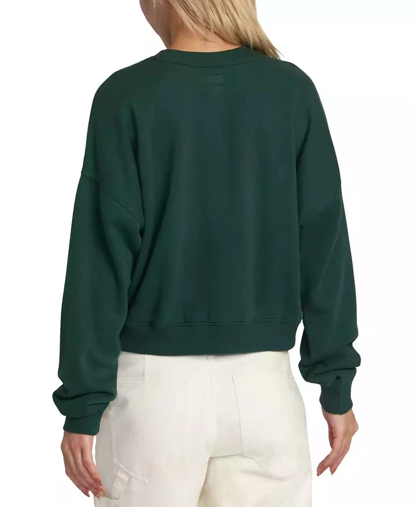 RVCA Juniors' Ivy League Fleece Crewneck Sweatshirt 3