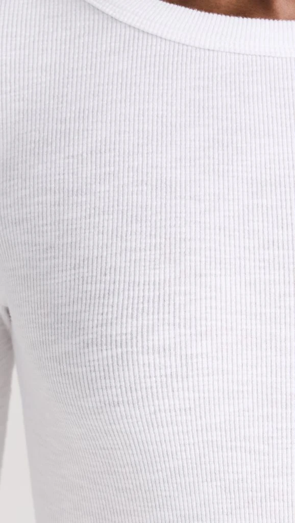 Enza Costa Textured Rib Crew Tee 5