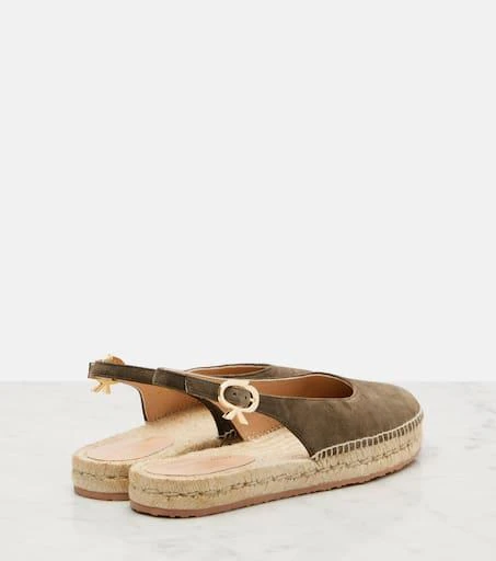 Gianvito Rossi Paz suede slingback espadrilles 2