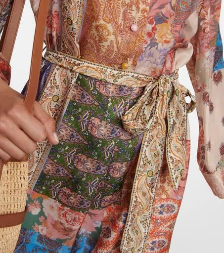 Zimmermann Devi printed silk midi dress 5