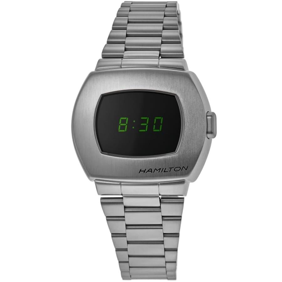 Hamilton PSR Digital Quartz Stainless Steel Men's Watch H52414131