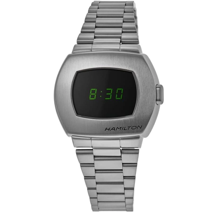 Hamilton PSR Digital Quartz Stainless Steel Men's Watch 1