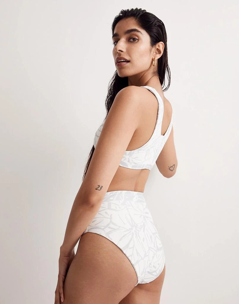 Madewell High-Cut Reversible Bikini Bottom 3