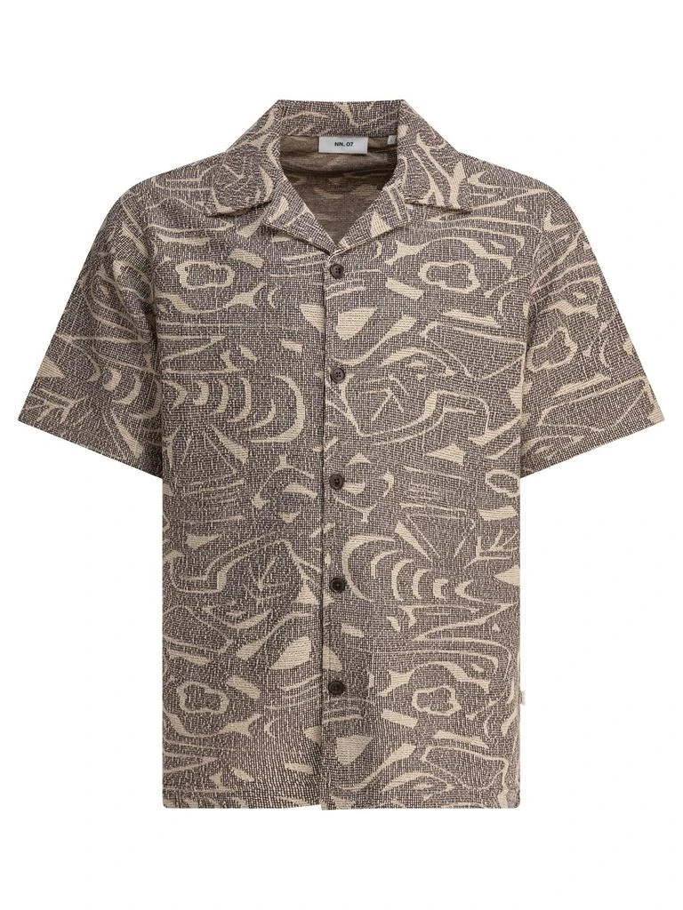 NN07 Nn.07 Patterned Short Sleeve Shirt 1