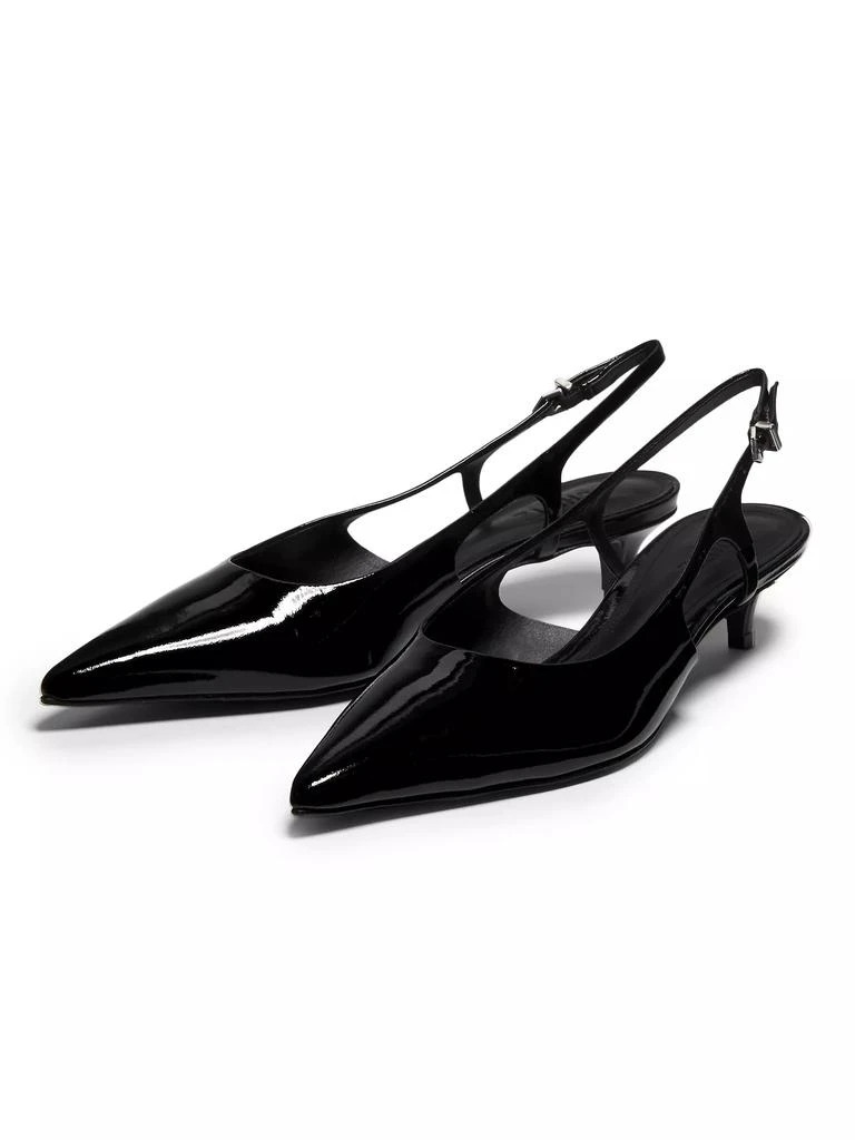 Schutz Boris Kitten-Heel Slingback Pumps 2