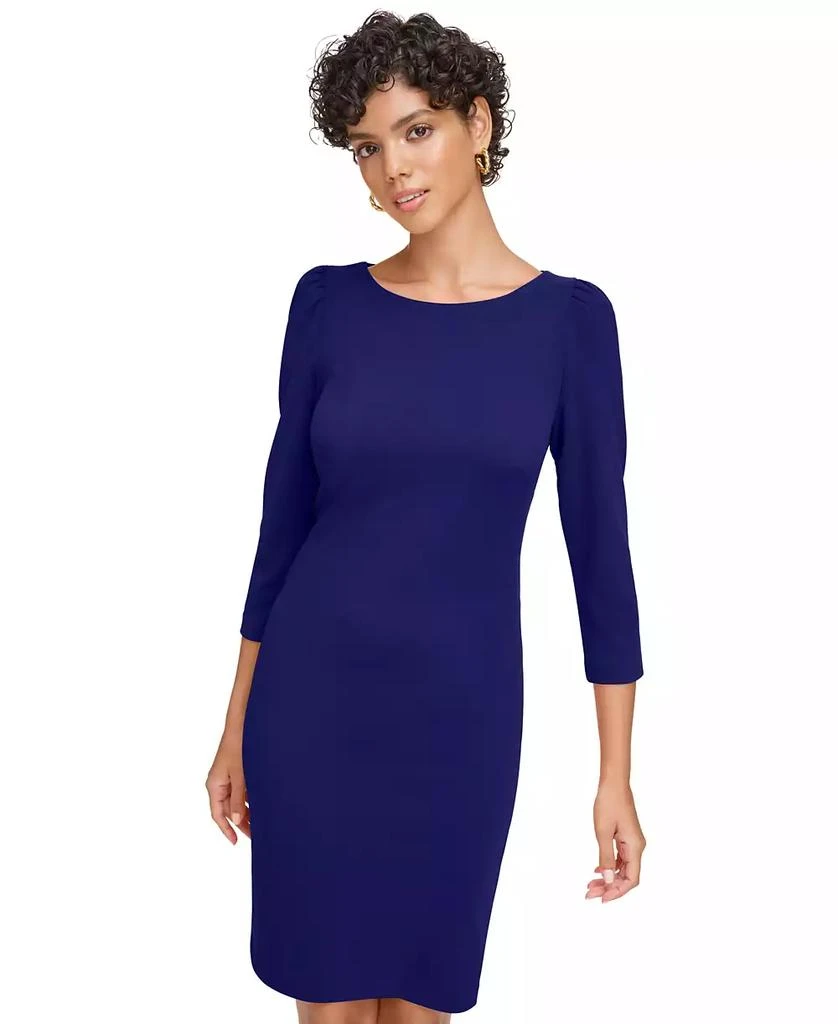 Calvin Klein Women's 3/4-Sleeve Sheath Dress 4