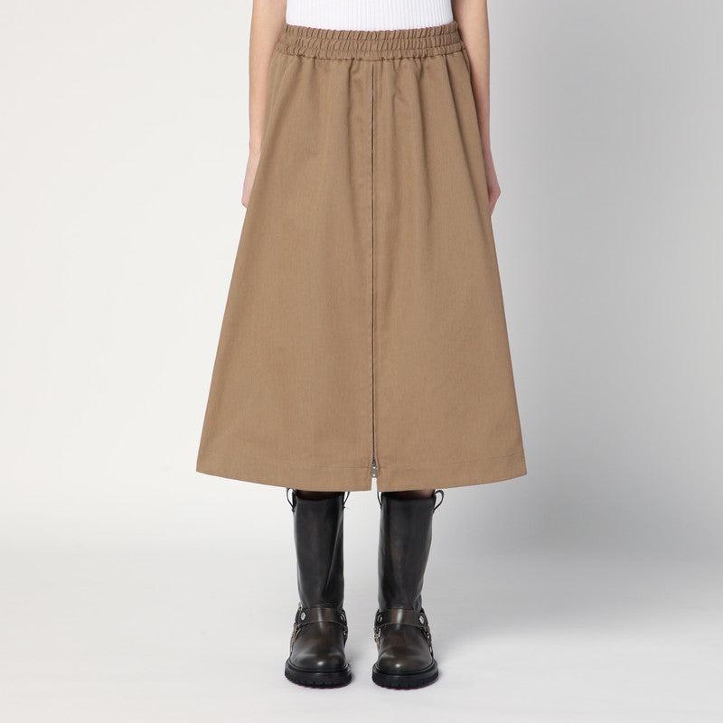 スカート Golden Morena' Skirt Golden Goose Golden Goose Deluxe Brand Morena Front-Zip Midi
