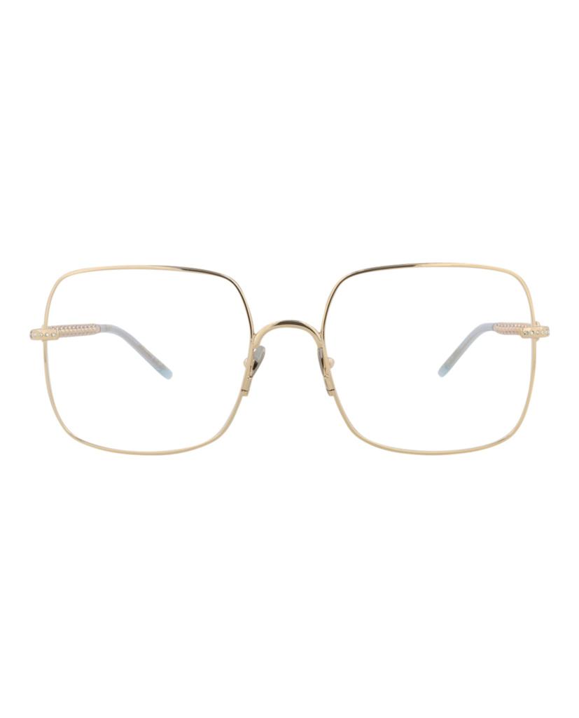 Pomellato Square-Frame Metal Optical Frames