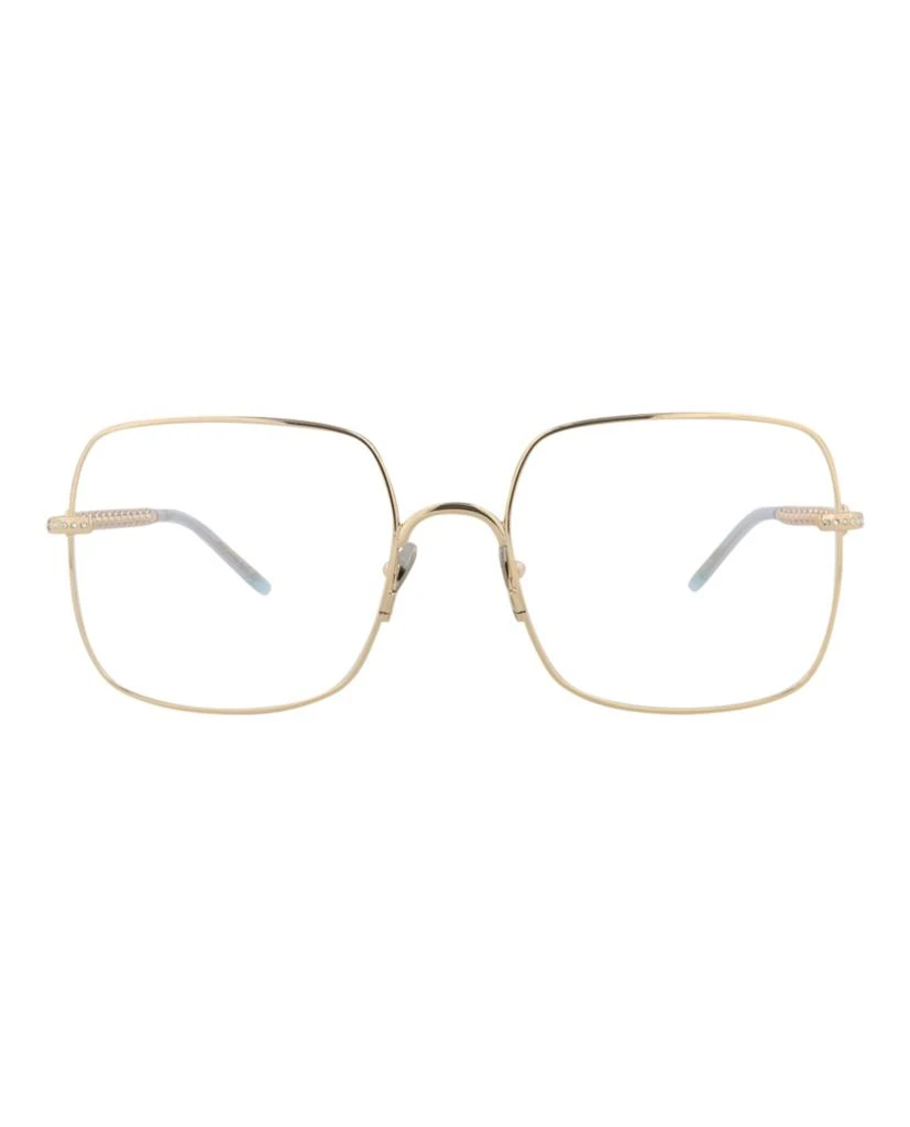 Pomellato Square-Frame Metal Optical Frames 1