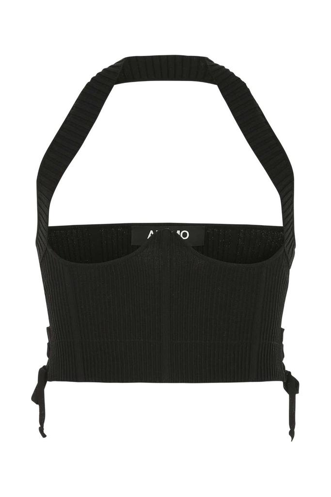 ANDREA ADAMO Andrea Adamo Halterneck Knitted Top