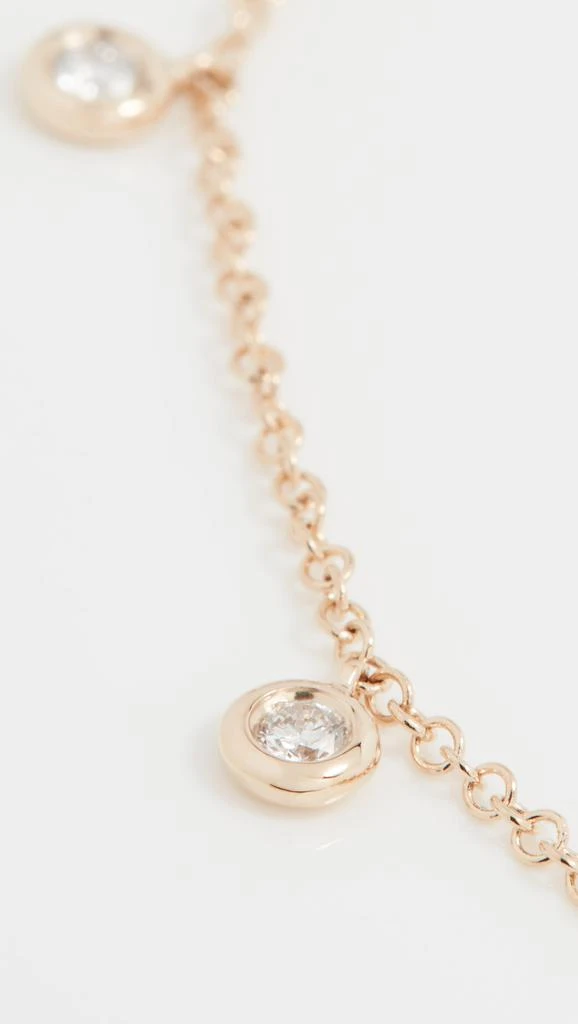 Effy 14k 5 Diamond Bezel Choker Necklace 4