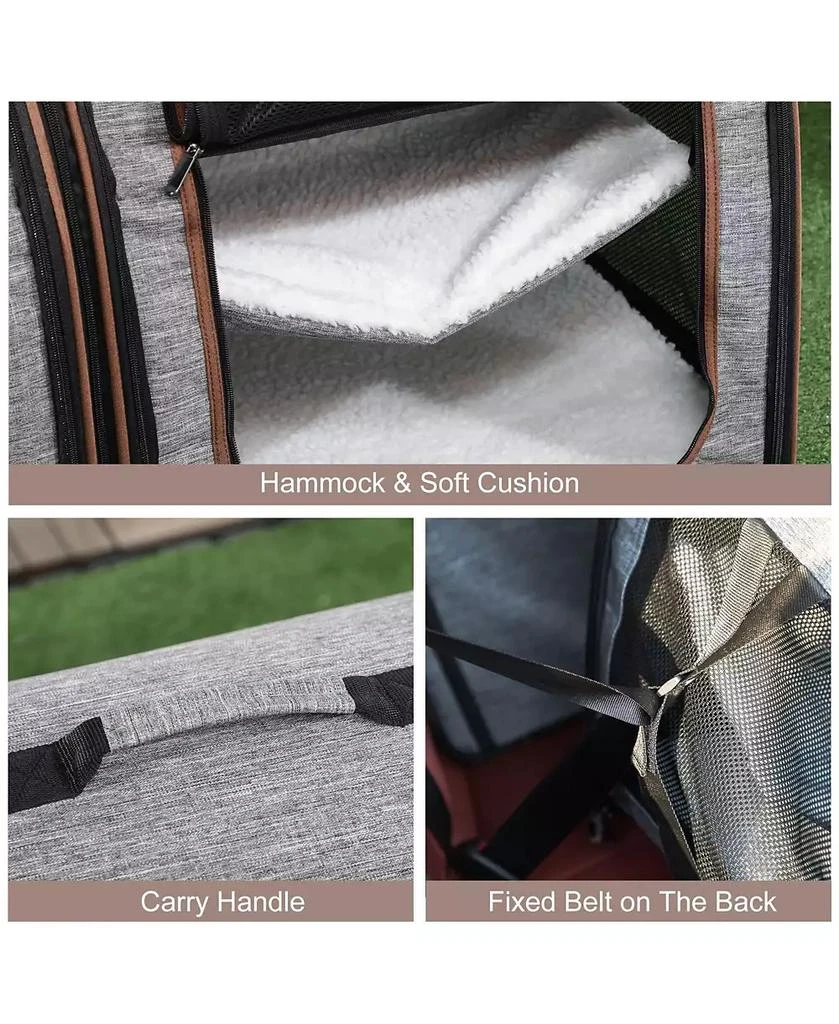 Zeus 
Ruta Travel Cat Crate Portable Soft-Sided Cat Carrier Bag 3