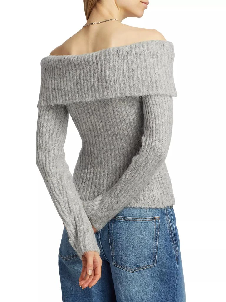 Reformation Oberon Off-the-Shoulder Sweater 5