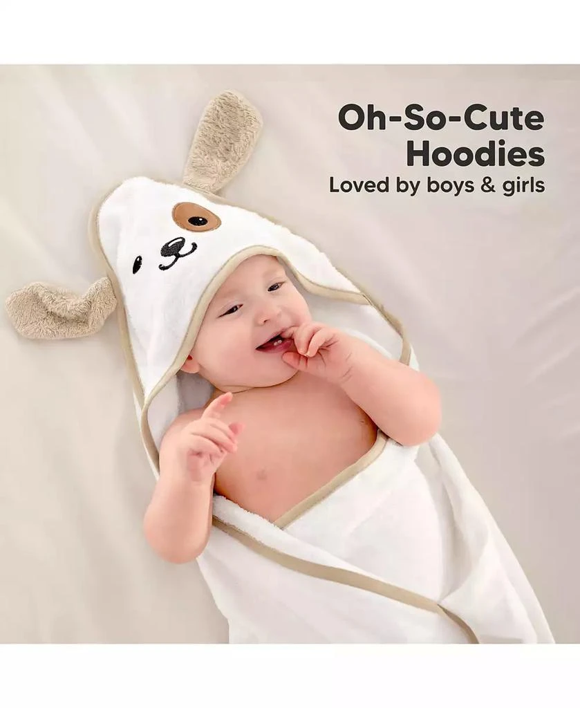 KeaBabies Cuddle Baby Hooded Towel, Baby Bath Towel, Hooded Baby Towels, Baby Beach Towel for Newborn, Kids 7