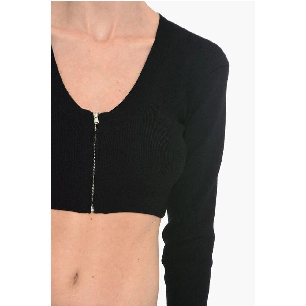 Birgitte Herskind VANESSA HONG Crop MISS Cardigan With V-Neck And Front Women's Closur 3