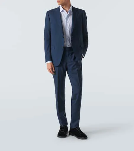 Zegna Triple Stitch suede-trimmed sneakers 2