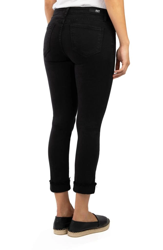 KUT from the Kloth Amy Fray Hem Crop Skinny Jeans 2