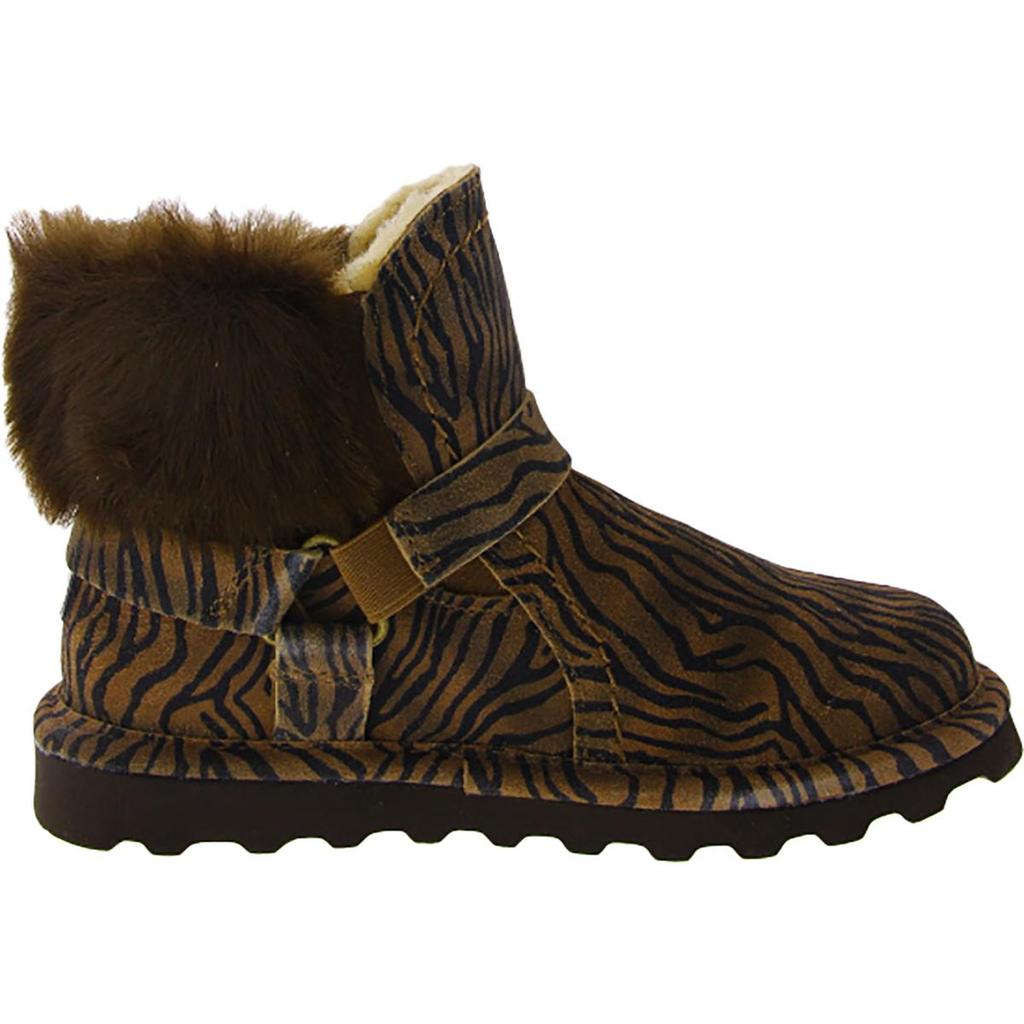 Bearpaw Konnie Womens Suede Winter Ankle Boots