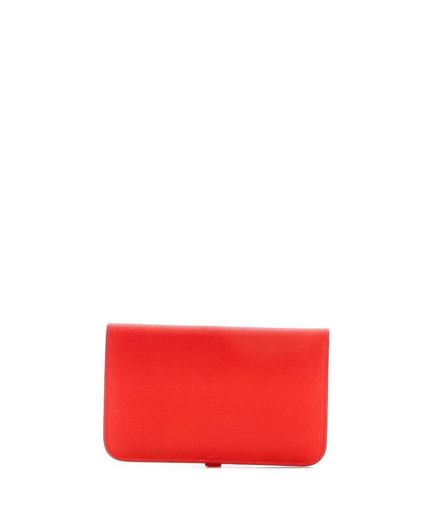 Pre-Owned HERMÈS Dogon Duo Combined Wallet Leather 5