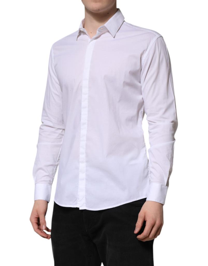 DANIELE ALESSANDRINI Long Sleeves Dress Men's Shirt (Pre-Owned)