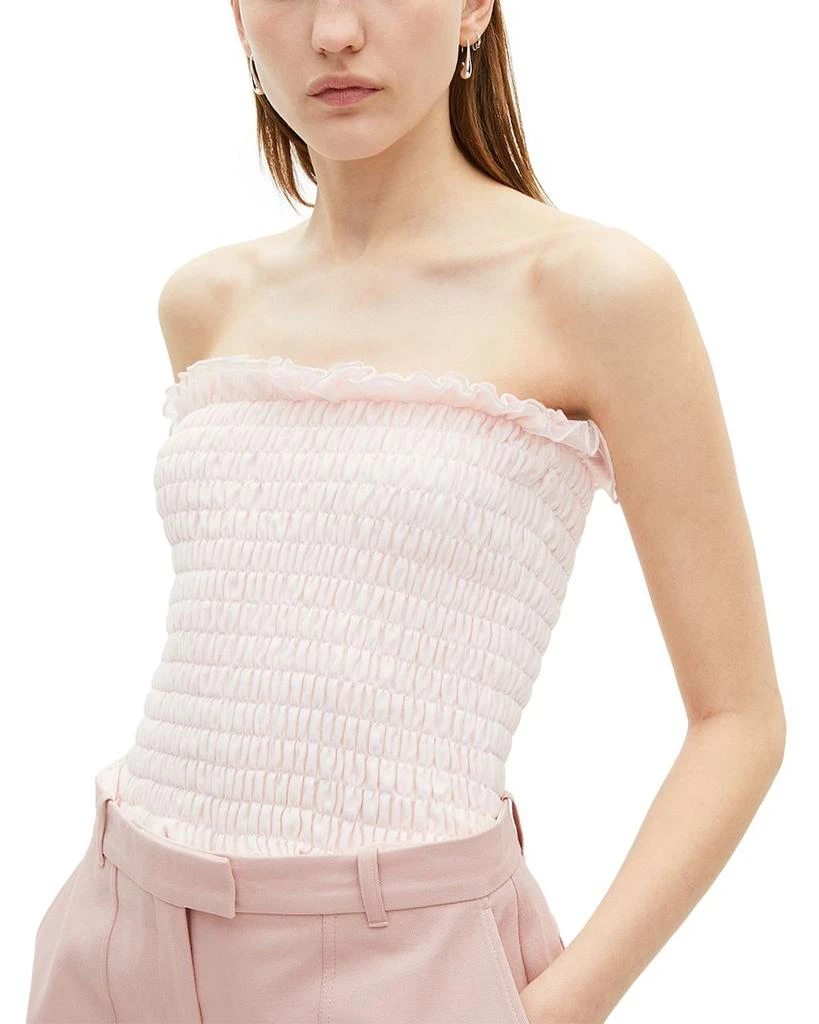 The Kooples Smocked Tube Top 4