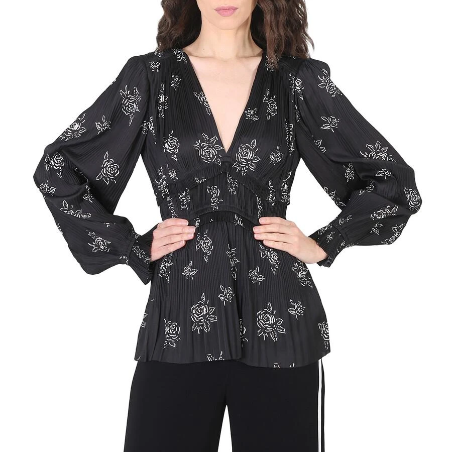 Ralph Lauren Ladies Joclyn Pleated Blouse 1