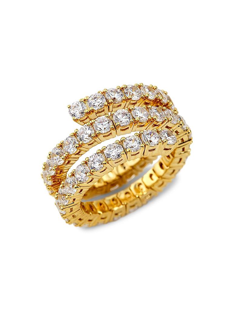 Adriana Orsini Flex Cubic Zirconia Wrap Ring
