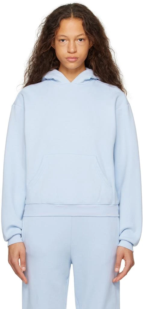 SKIMS Blue Cotton Fleece Classic Hoodie 1