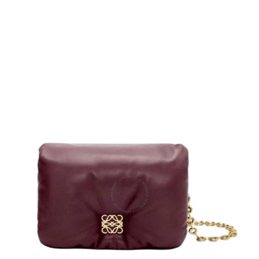 Loewe Goya Chained Leather Shoulder Bag 1