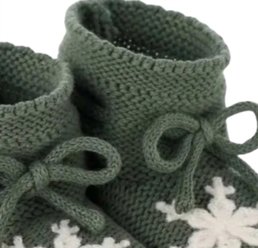 Elegant Baby Elegant Baby - Infant Baby Snowflake Booties 3