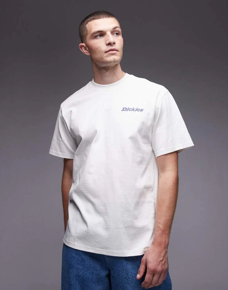 DICKIES Dickies statesville graphic horseshoe backprint t-shirt in off white 3