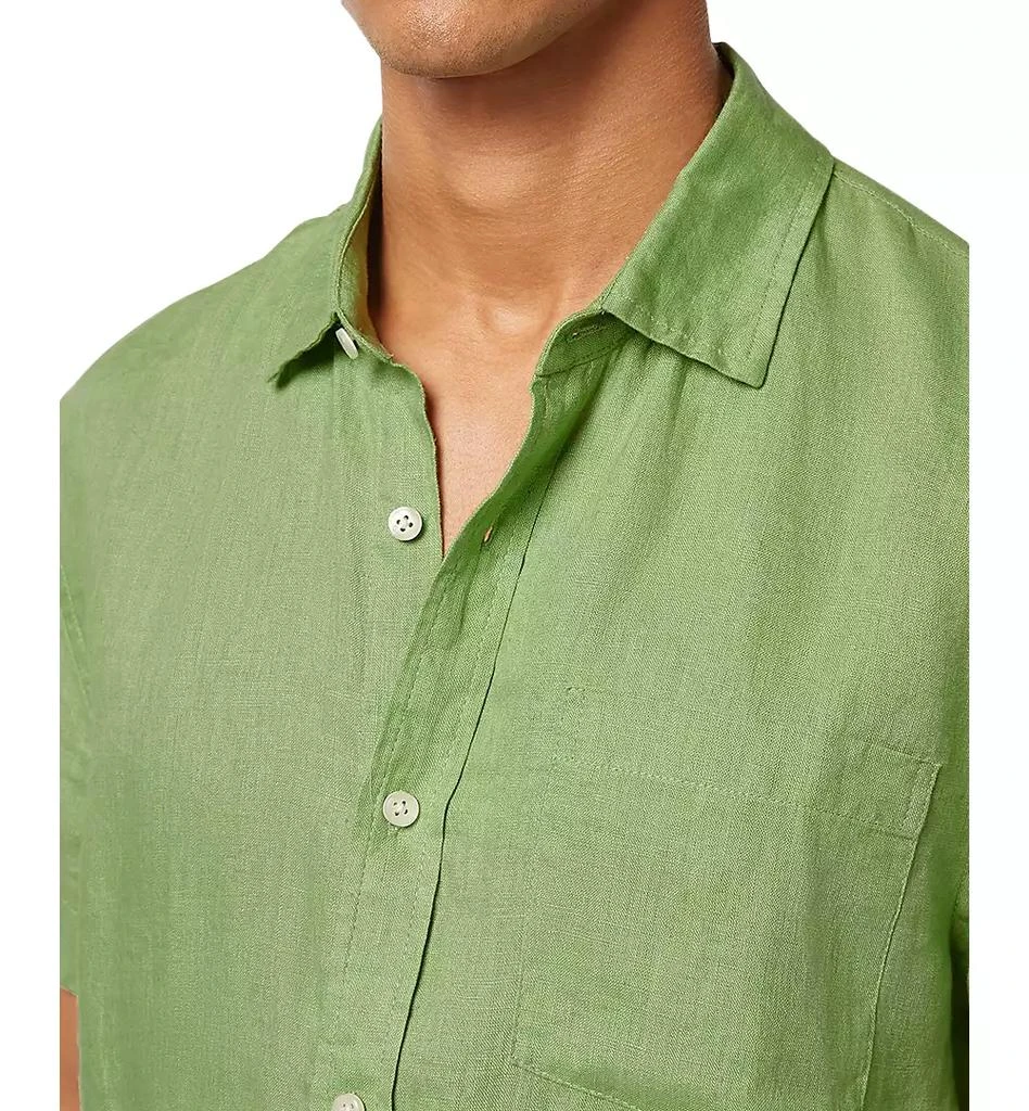 Scotch & Soda Men's Short-Sleeve Linen Shirt 3