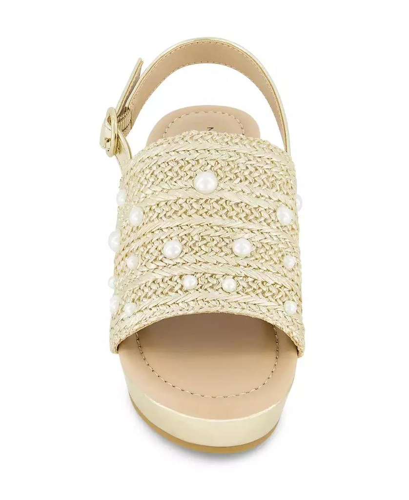 Marc Fisher Little and Big Girls Marren Weave Wedge Sandals 4