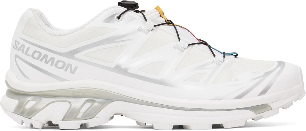 Salomon White XT-6 GORE-TEX Sneakers 1