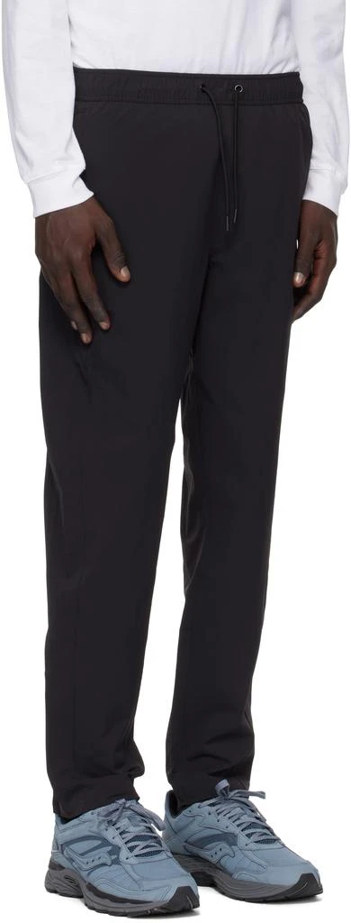 REIGNING CHAMP Black Nylon Oxford Team Track Pants 2