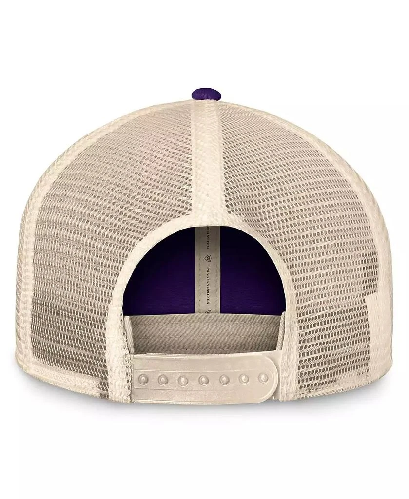Top of the World Men's Purple Kansas State Wildcats Heritage Waylon Trucker Adjustable Hat 2
