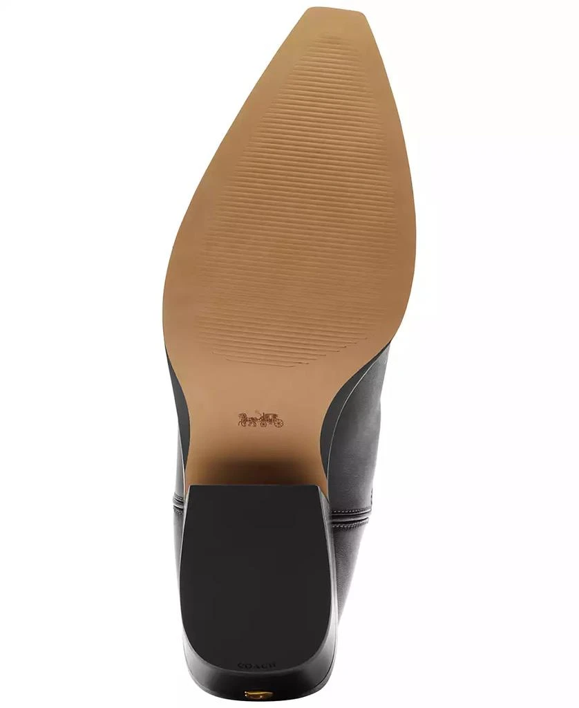 Coach Women's Aria Cowboy Slip-On Tall Boots 5