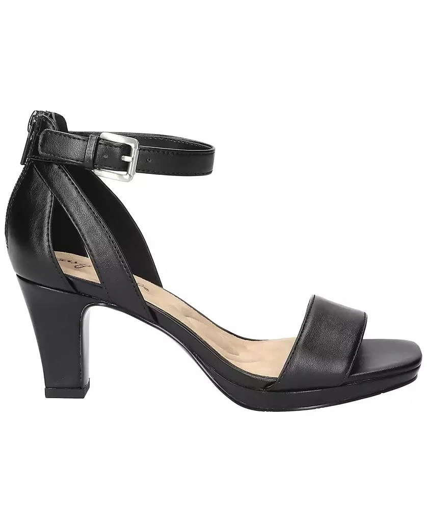 Easy Street Women's Ro Square Toe Heeled Sandals 2