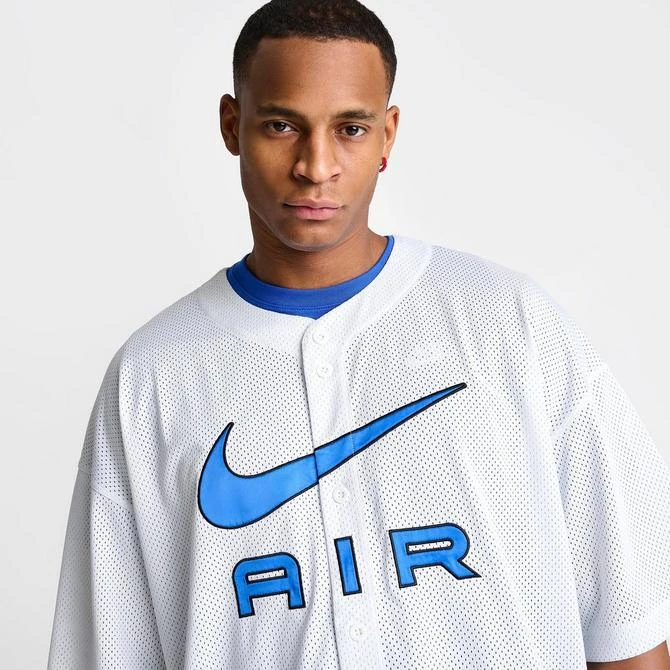 NIKE Men's Nike Air Logo Baseball Top 5