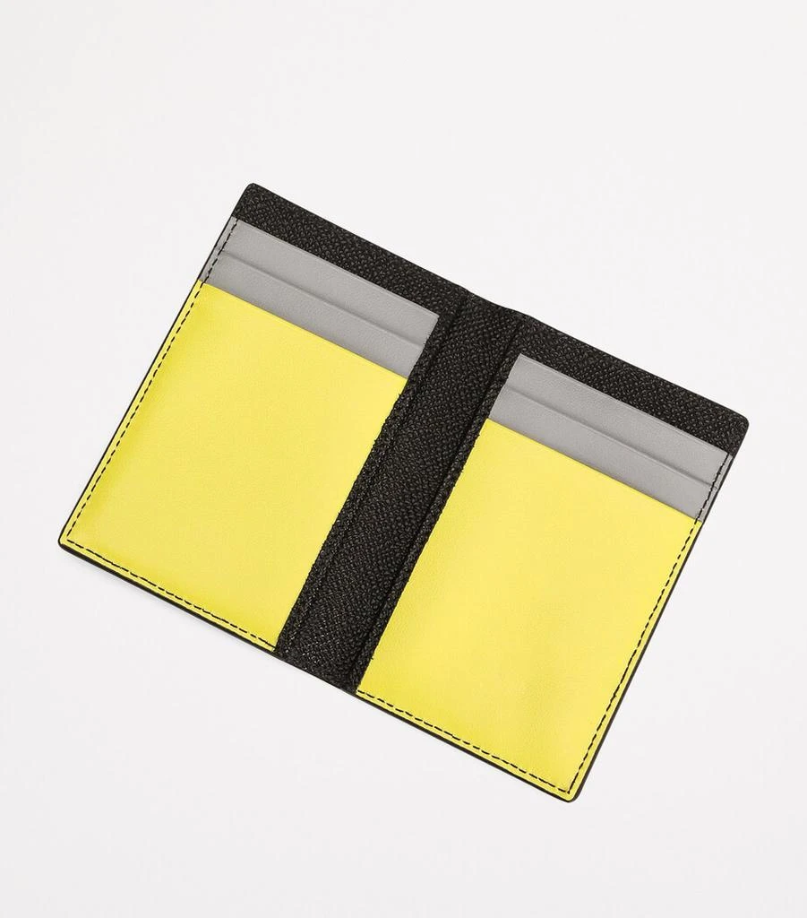 Dolce 
Gabbana Leather Logo Plaque Card Holder 3