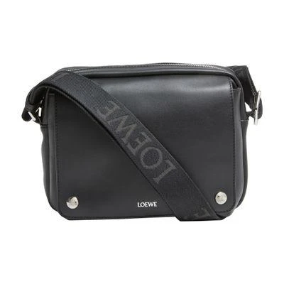 Loewe XS Pebble messenger bag in smooth calfskin 1