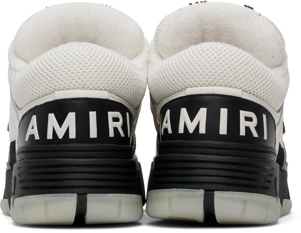 AMIRI Black & White MA-1 Sneakers 2