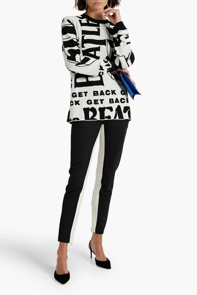 Stella McCartney + The Beatles Get Back intarsia-knit sweater 2